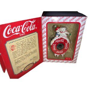 Enesco Coca Cola, The Forecast calls for COKE Thermostat Ornament